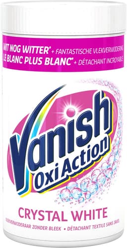 Vanish Oxi Action Crystal White Base Poeder - Voor Witte Was - 1,5kg x3 — thumbnail 2