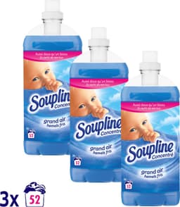 Soupline Hemels Fris Geconcentreerde Wasverzachter 3 x 52 wasbeurten - Voordeelverpakking — thumbnail 3