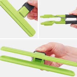 Ibenzoa® Handige set kleurrijke voedselsluitclips voor versheid bewaren in keuken en meer — thumbnail 4