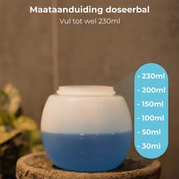 FAVE® Doseerbol - 1 Stuk - 230 ML - Wasbollen Wasmachine - Duurzame Wasballen - Wasbolletje Wasmiddel Vloeibaar — thumbnail 3