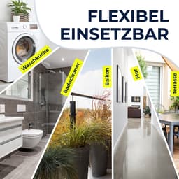 EASYmaxx Inklapbaar droogrek, efficiënt drogen met 3 niveaus, 2 zijvleugels en eenvoudige montage, ruimtebesparend, veelzijdig en mobiel voor binnen en buiten, grijs/wit — thumbnail 4
