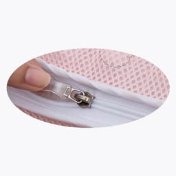 4-delige set - Waszak - Wasnet - Waszak met rits - Machinewasbaar - Reisorganizer - Geschikt voor lingerie, bh's, shirts, truien, sokken en sneakers - Zwart — thumbnail 2