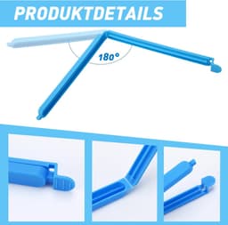 Ibenzoa® Herbruikbare Sluitclips Set van 32 Stuks in Verschillende Kleuren voor Keuken en Snackverpakkingen — thumbnail 2