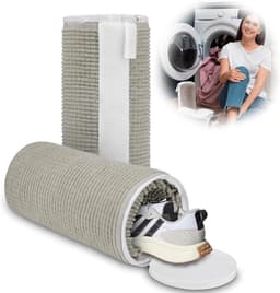 Unyqoos® Wasmachinebestendige waszakken voor schoenen - set van 4 met ritssluiting in grijs — thumbnail 2