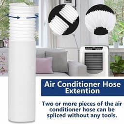 Dailygoods- Afvoerslang 130 mm Flexibel - Ventilatieslang - Afvoerslang Droger - Afvoerslang Airconditioning - Afvoerslang Sanitair - Hoogwaardig Materiaal — thumbnail 4
