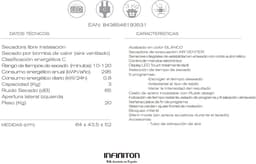 RFWR® Mini Wasdroger met LED-Sensoren en Anti-Rimpelfunctie – 3 kg — thumbnail 3