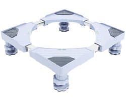 Verstelbare Wasmachine Verhoger – Stabiele en Universele Ondersteuning voor Wasmachines & Drogers – Verhoogt tot 11 cm – Antislip & Geluiddempend — afbeelding 1
