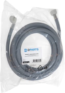 Dparts 5m wasmachine aanvoerslang - geschikt voor Bosch - AEG - Samsung - Miele - Siemens - Beko - LG - Whirlpool - Zanussi - waterslang - vaatwasser toevoerslang - wasmachineslang - 500cm - 5 meter — thumbnail 2