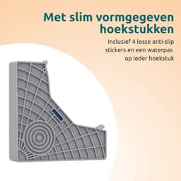 George Napoli Wasmachine Verhoger 12 Poten - Opbouwmeubel - Sokkel - Onderzetter - Onderbouwkast - 300 kg Draagvermogen - Kast - Ook voor Droger, Koelkast, Vaatwasser en Vriezer — thumbnail 4