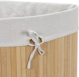 Hoekwasmand ARCO, bamboe, 60 l — thumbnail 4