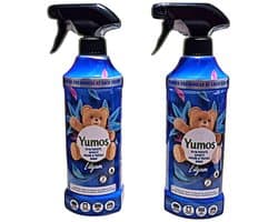 Yumos Spray Lilyum 2x 450 ml – Textielverfrisser – Langdurige Frisse Geur & Directe Opfrissing — afbeelding 1