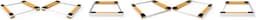 Universeel stapel-/verbindingsframe voor wasmachine en wasdroger, wasmachine accessoires/droger accessoires, tussenframe wasmachine en droger met ratelkabel, breedte — thumbnail 2