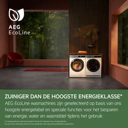 AEG LR7696AAD4 EcoLine 7000 serie ProSteam® AutoDose - Wasmachine - 10% zuiniger dan energielabel A - 1600 toeren - 9kg — thumbnail 3