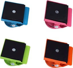 16 stuks veelkleurige magnetische metalen klemmen, koelkast whiteboard muur magnetische memo opmerking clip — thumbnail 3