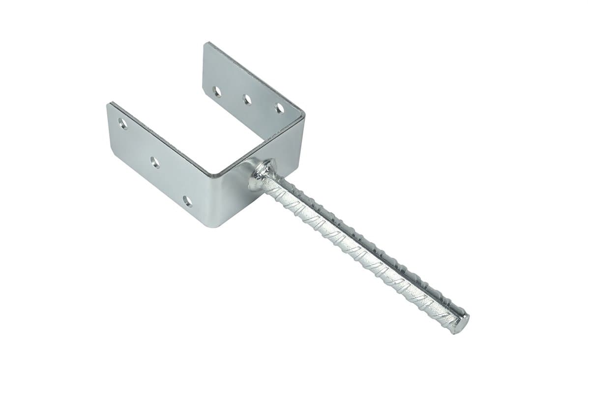 Wovar Instortanker voor 10 x 10 cm Palen U|anker | Per Stuk — afbeelding 1