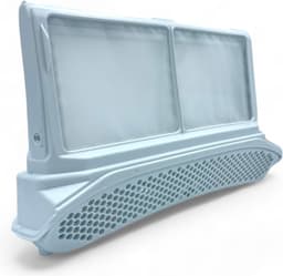 Fixem® - Geschikt voor Bosch droger filter pluizenzeef was droger - 00656033 - Wit - 1 Stuks — thumbnail 2