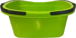HL – Kunststof Wasmand met Hengsel – Groen – 55x38x25 cm – Draagbare Wasmand — thumbnail 4