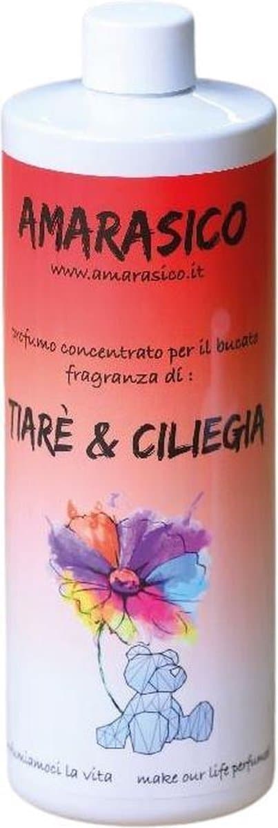 Amarasico Wasparfum Tiare & Kersbloesem - 100 ml – Frisse was – Heerlijke geur – Textielverfrisser – Wasverzachter – Bloemengeur — afbeelding 1