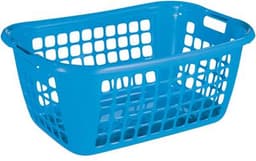 Sunware - Basic wasmand 65cm laag blauw - 65 x 45 x 27 cm — thumbnail 1