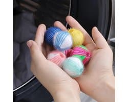 6 Stuks Nylon Wasserij Bal Decontaminatie Wasmachine Wassen En Beschermen Bal Plakken En Verwijderen Ontharing Cleaning — afbeelding 1