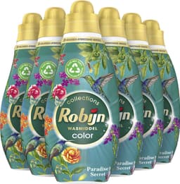 Robijn - Vloeibaar Wasmiddel - Klein & krachtig - Paradise Secret- 6 flessen - 114 wasbeurten - Voordeelverpakking — thumbnail 2
