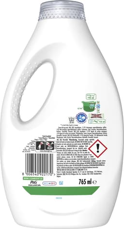 Ariel Vloeibaar Wasmiddel +Touch Van Lenor Unstoppables - Kleur - 4 x 17 Wasbeurten - Voordeelverpakking — thumbnail 2