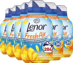Lenor Fresh Air Zonnestralen - Wasverzachter - 6 x 34 Wasbeurten Voordeelverpakking — thumbnail 1