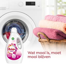 Robijn Color Pink Sensation Vloeibaar Wasmiddel - 5 x 36 wasbeurten - Voordeelverpakking — thumbnail 5