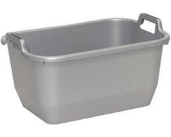 Wasmand Gesloten Rechthoekig 63x45x29cm - 65 L Grijs — afbeelding 1
