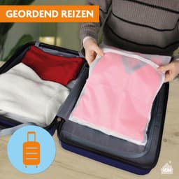 LaundrySpecialist Waszakken voor wasgoed - Set van 9 stuks - in verschillende afmetingen voor het veilig wassen van delicaat wasgoed, klein wasgoed en lingerie — thumbnail 4
