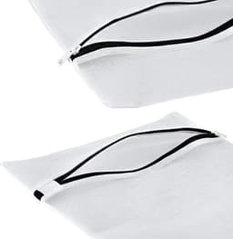 Wasnetten, 10-pack, waszakkenset, waszakken met rits, Geschikt voor het wassen van bh's, ondergoed, sokken, leggings en babykleding (30*40 cm/40*50 cm). — thumbnail 5