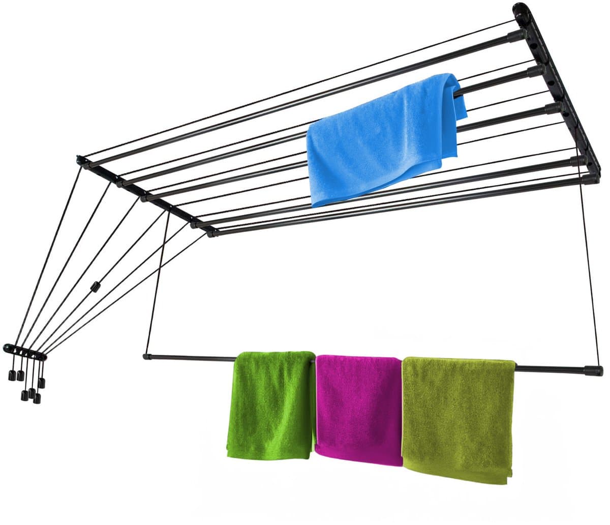 KADAX Hangend droogrek 6x160cm — afbeelding 1
