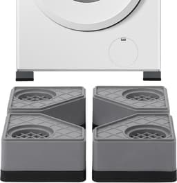 longziming -Anti Trillingsmat Wasmachine – Geluidsdempende Antislip Mat – Voetjes Wasmachine & Droger – Verhoogde Stabiliteit – Vermindert Trilling – Beschermt Vloeren – Duurzaam Materiaal — thumbnail 1