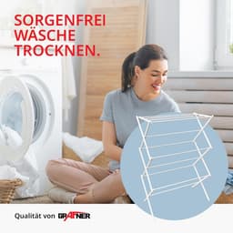 Inklapbaar Droogrek Toren met 11 Stangen - Ruimtebesparend Waskrek voor Binnen en Buiten — thumbnail 3