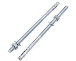 Verzinkte Wigankers M8 x 165 mm - 15 Stuks voor Metsel- en Betonankers