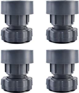 Universele voetjes Geschikt voor wasmachines, hoogteverstellende, schokabsorberende, antislip en trillingsdempende pads, en 4 in hoogte verstelbare pootjes Geschikt voor stille wasmachines. — thumbnail 1