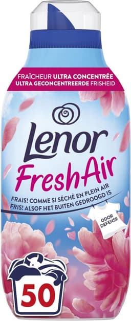 Lenor Wasverzachter Fresh Air Bloesem 50 Wasbeurten - 6 x 700 ml - Voordeelverpakking — thumbnail 1