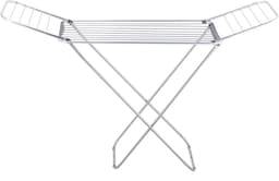 MSV Droogrek - Opvouwbaar Wasrek - Ideaal voor Omvangrijke en Delicate Was - Ruimtebesparend - 175x50x110cm - Aluminium - Blauw — thumbnail 5