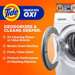 Tide Washing Machine Cleaner with Oxi – Dieptereiniging voor Wasmachines – 5 Maanden Supply — thumbnail 2