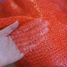 Herbruikbare kunststof zakken met trekkoord - 100 stuks, ademend en sterk, 50 x 80 cm, tot 30 kg — thumbnail 5