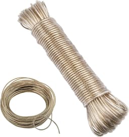 Cosensi - Sterke waslijn, 20 meter, PVC-coating, draagvermogen 120 kg — thumbnail 1
