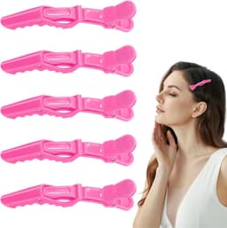 Set van 5 Professionele Kappersklemmen voor Haarstyling — thumbnail 1