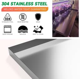 Lekbak RVS voor Airco Condenswater Opvangbak 0.8mm Universeel — thumbnail 4