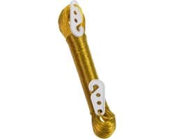 Lifetime Clean - Waslijn - Waslijndraad - Stalen Kern - 20 meter Draad - Geel — afbeelding 1