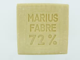 Witte Marseillezeep (Savon de Marseille) - 400 gram (zonder palmolie en plasticvrij verpakt) - Marseille zeep blank voor de hand- en machinewas - vegan - dierproefvrij - zonder chemische toevoegingen — thumbnail 2