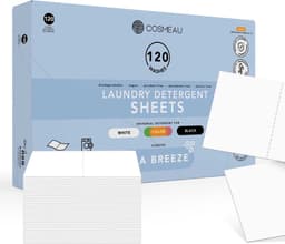 Cosmeau 5-in-1 Wasstrips Wasmiddeldoekjes 120 Wasbeurten Zeebries Wasvellen - G5 - Wasdoekjes - Wasmiddel - Detergent Sheets - Laundry Strips - Bamboozy - Cosmo Cosmea Kosmo — thumbnail 1