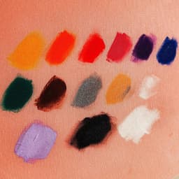 Textielverf Set van 12 levendige kleuren, elk 60 ml. Wasbare textielverf 10 kleuren + 2 metallic kleuren (goud en zilver) Machinewasbare textielverf 12 x 60 ml T-shirtkleuren — thumbnail 4