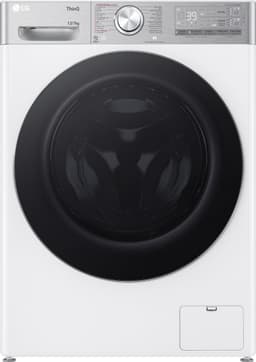LG F4DR9537S2W was‑droogcombinatie 13 kg met AI DD voor slimme stofverzorging - TurboWash 39 voor sneller wassen - EzDispense automatische dosering - hygiënisch wassen met stoom en ThinQ slimme bediening. Energieklasse A‑20% — thumbnail 1