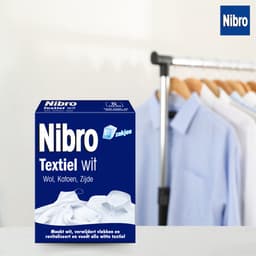 Nibro Textiel Wit - Wasmiddel - 5 stuks — thumbnail 3