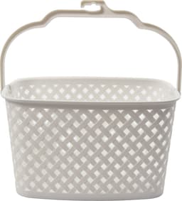 Discountershop® Wasknijpermandje Wit 22 x 12,9 x 15 cm — thumbnail 5